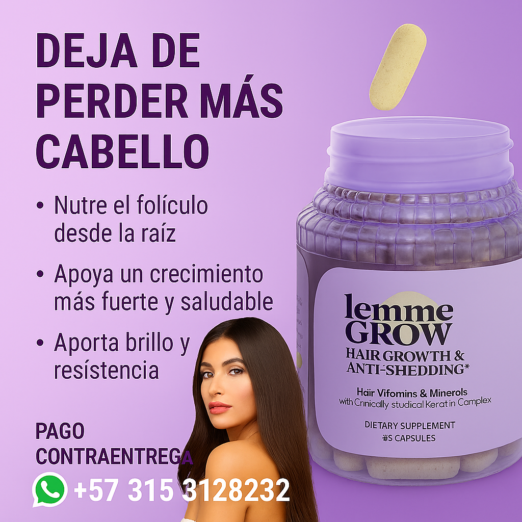 LEMME GROW - crecimiento y fortalecimiento del cabello