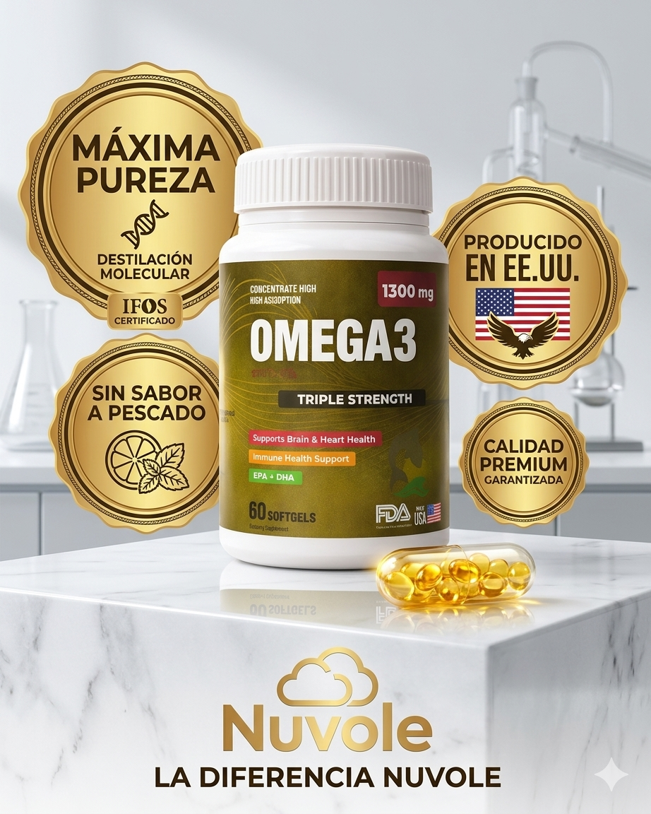 🧠❤️ OMEGA 3 – TRIPLE STRENGTH