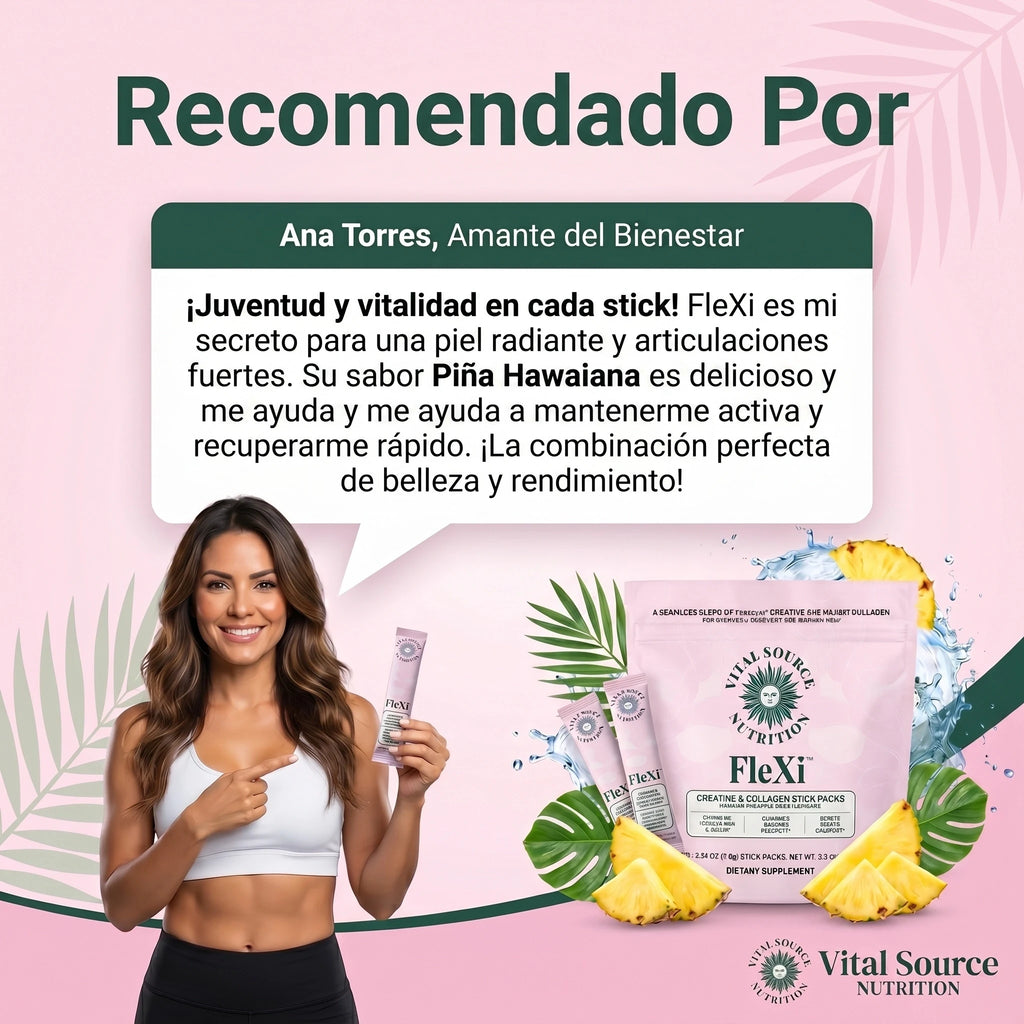 FLEXI - CREATINA & COLLAGEN stick packs