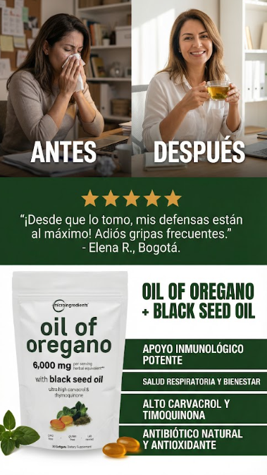 ACEITE DE OREGANO MICROINGREDIENTES