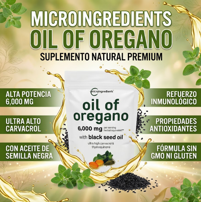 ACEITE DE OREGANO MICROINGREDIENTES