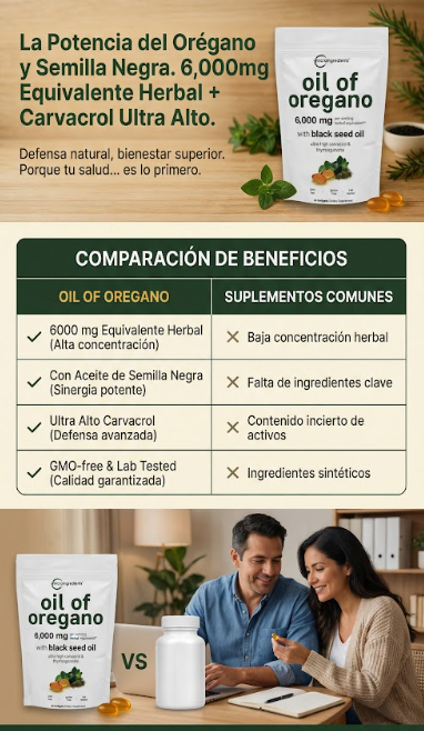 ACEITE DE OREGANO MICROINGREDIENTES