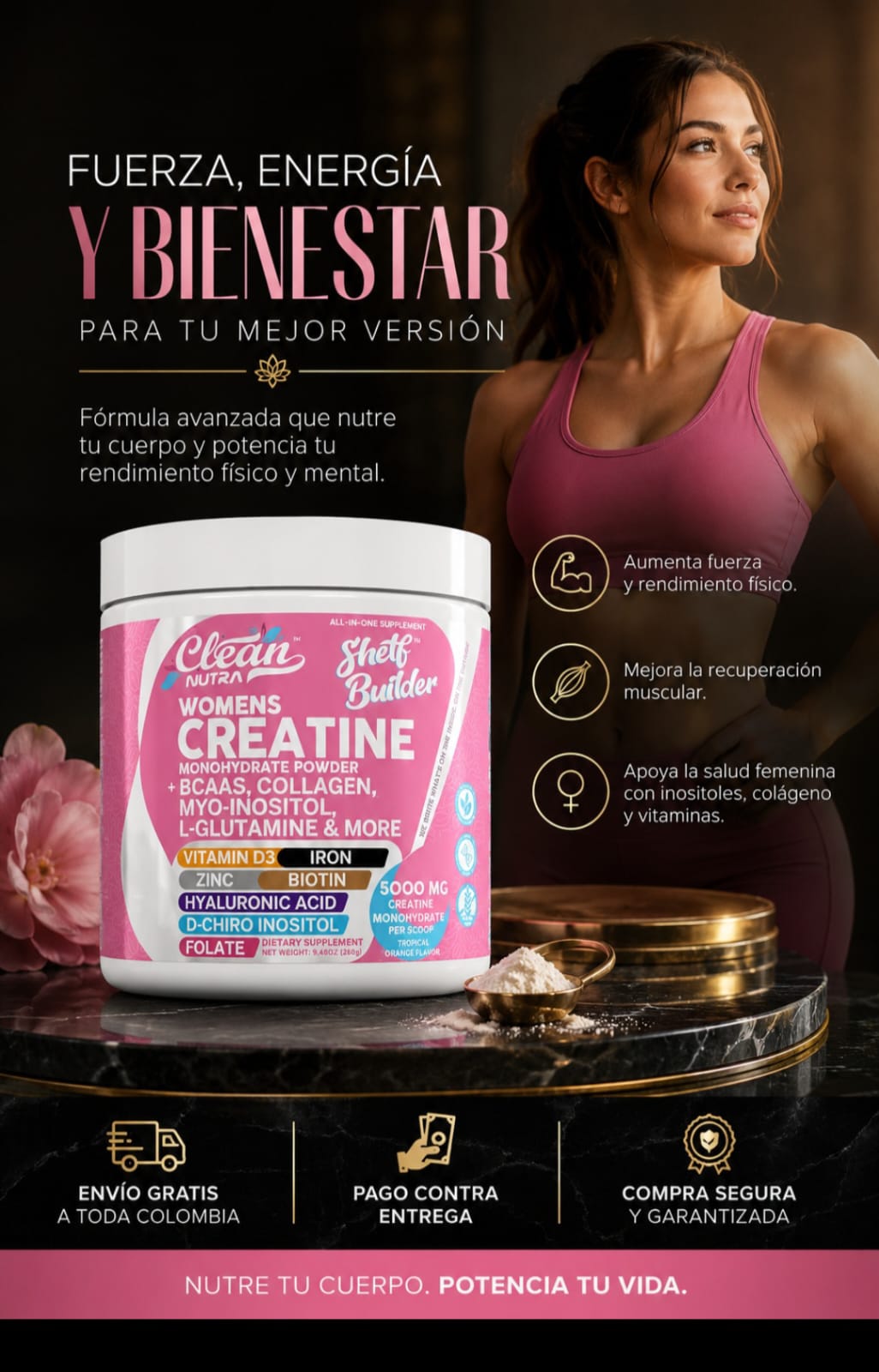 CREATINE Clean Nutra Women’s