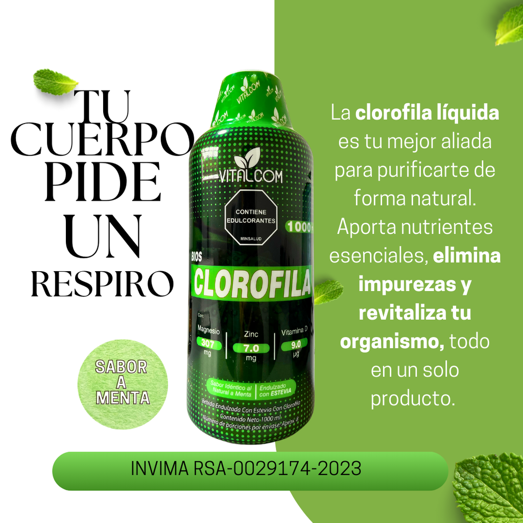 BIOS CLOROFILA 1000 ML