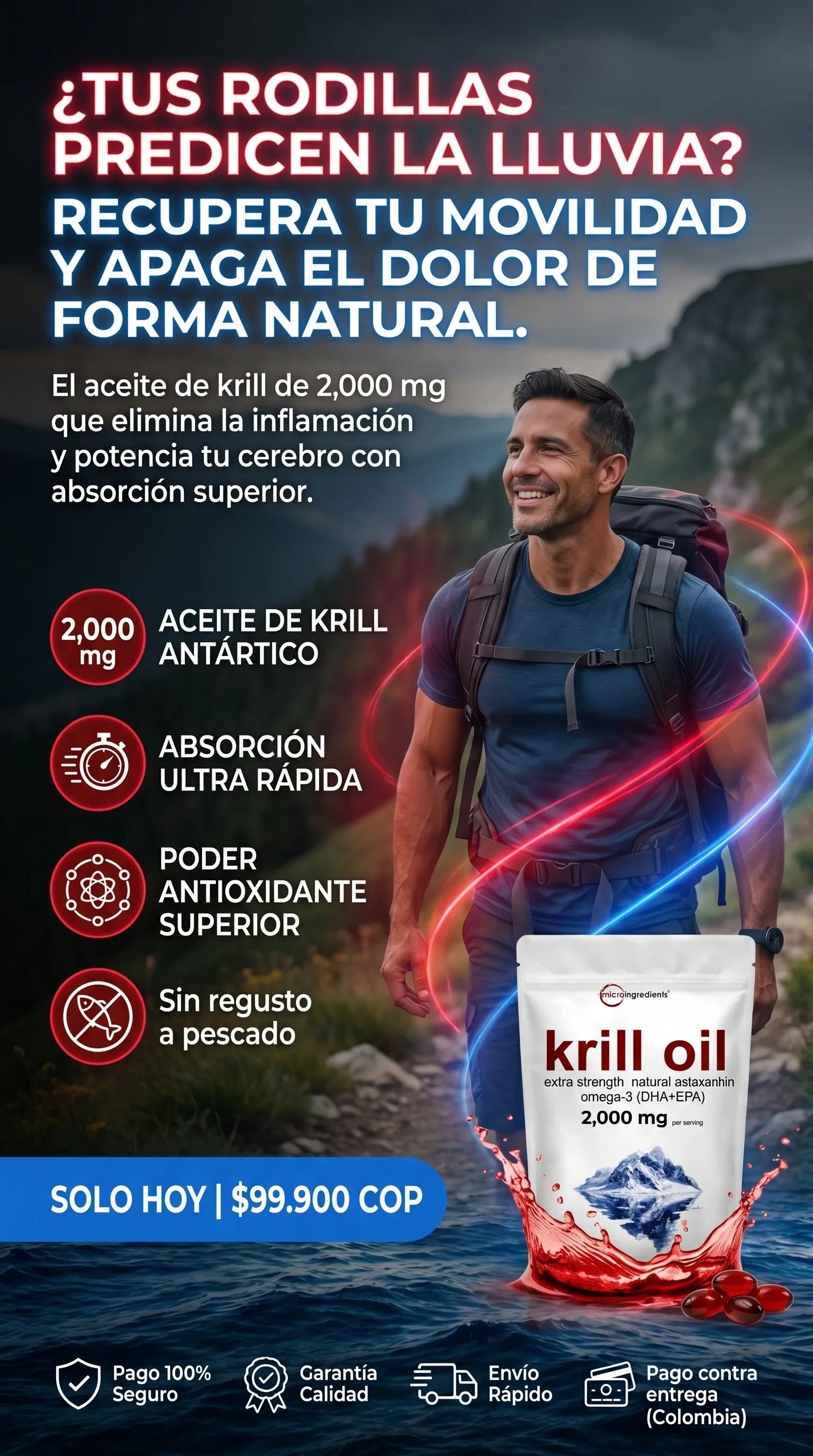 KRILL OIL Omega 3+ DHA +DPA & Astanxanthin