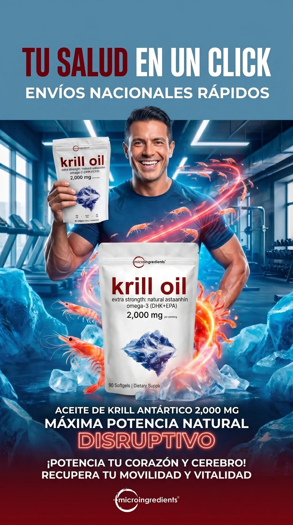 KRILL OIL Omega 3+ DHA +DPA & Astanxanthin