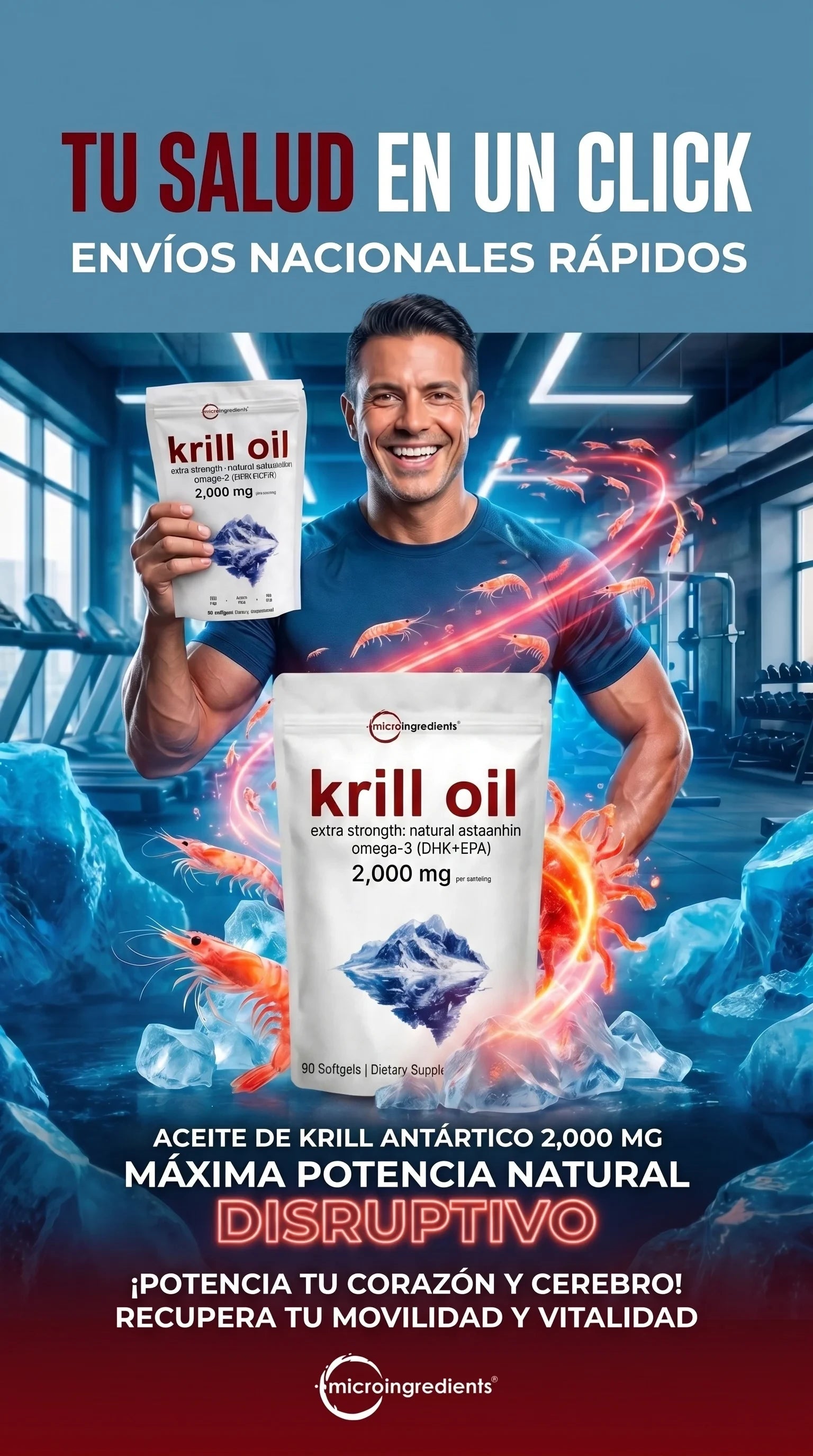 KRILL OIL Omega 3+ DHA +DPA & Astanxanthin